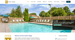 Desktop Screenshot of harborvillageapts.com